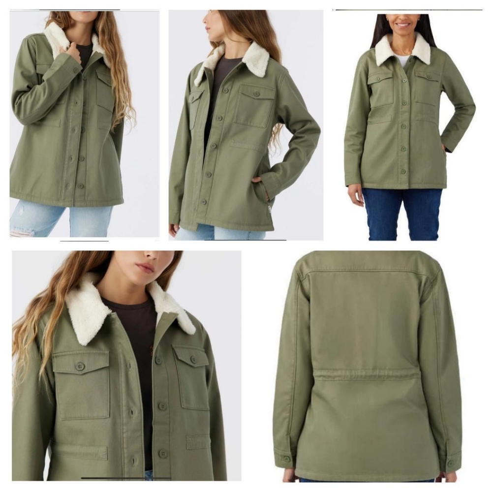 Hang Ten Olive Green Utility Jacket